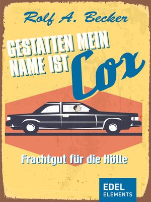 cover image of Gestatten, mein Name ist Cox